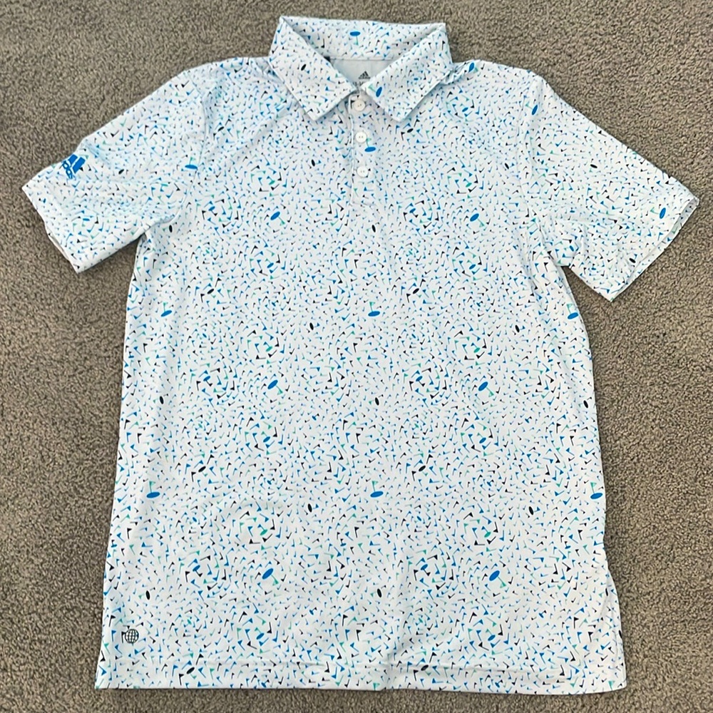 Great for Picture Day or Golfing! Boys Polo Collard Short Sleeve Shirt No Tags